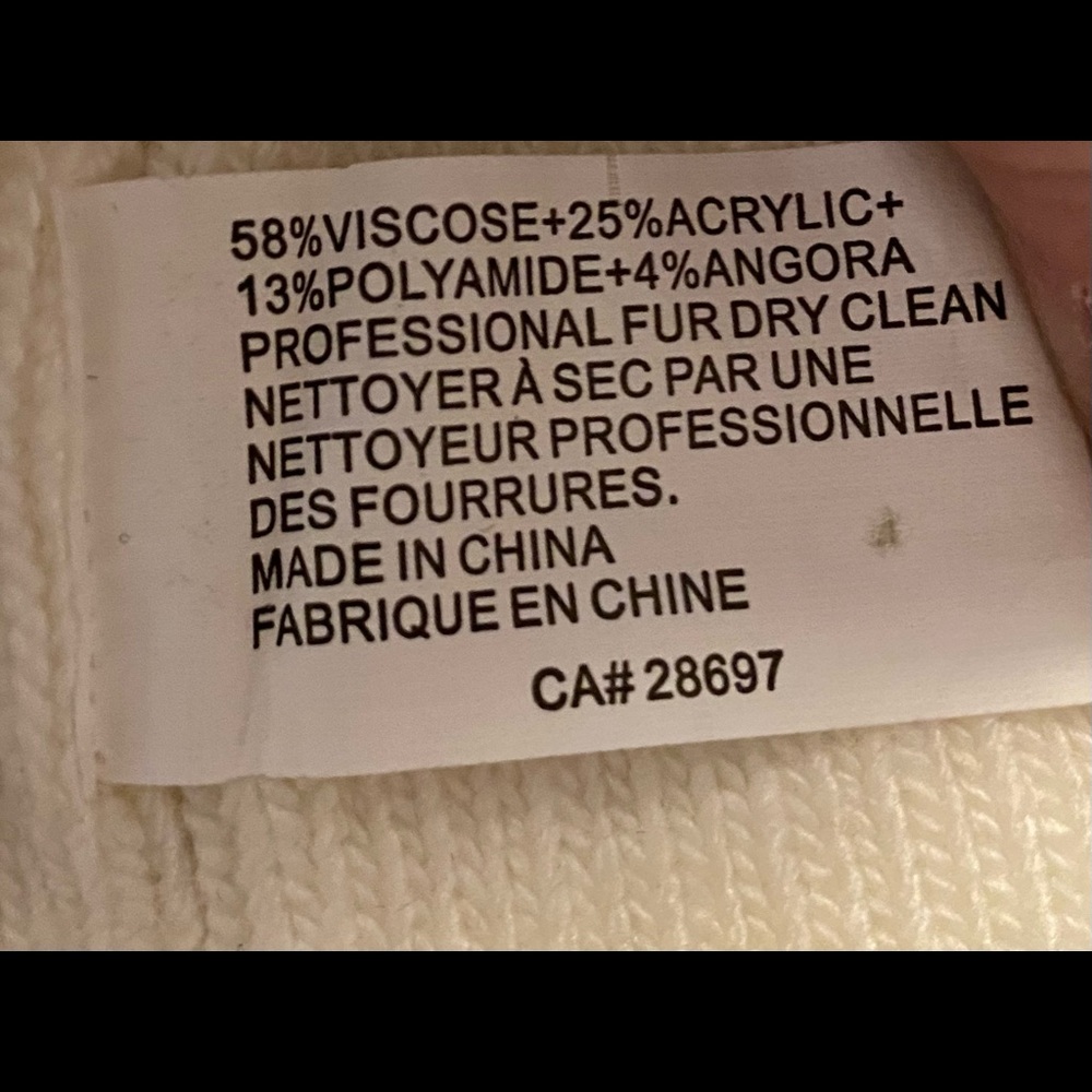 Off white beanie - Picture 4 of 4